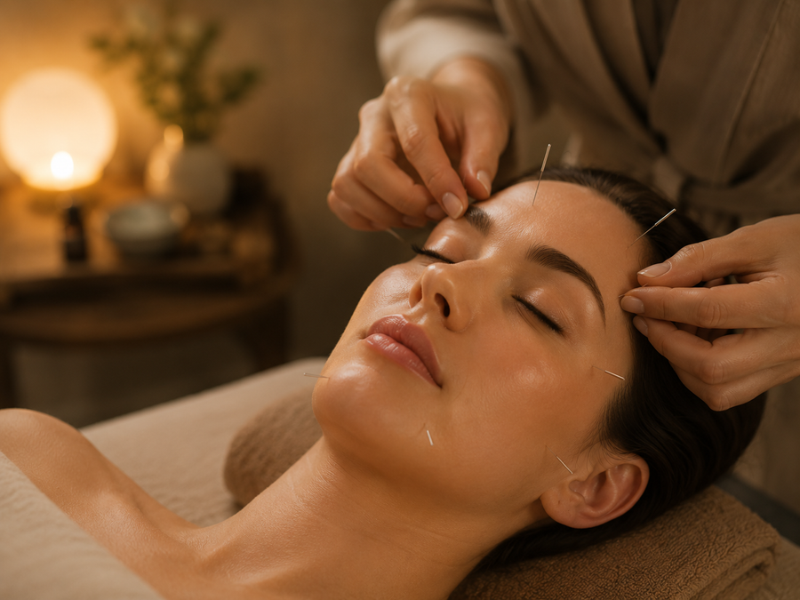 Balancing Facial Acupuncture – PointAndFlow Zürich